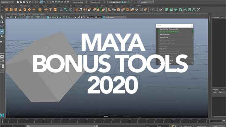 maya 2022 bonus tools