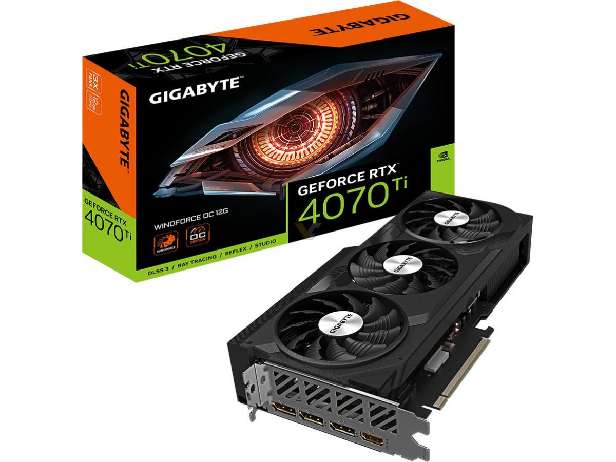 GIGABYTE RTX 4070 Ti 12GB WINDFORCE OC