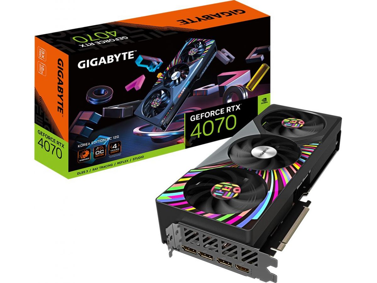 GIGABYTE RTX 4070 Korea Edition OC