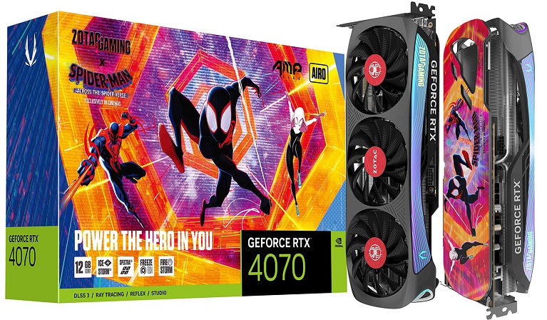 ZOTAC GAMING Spider-Man: Across