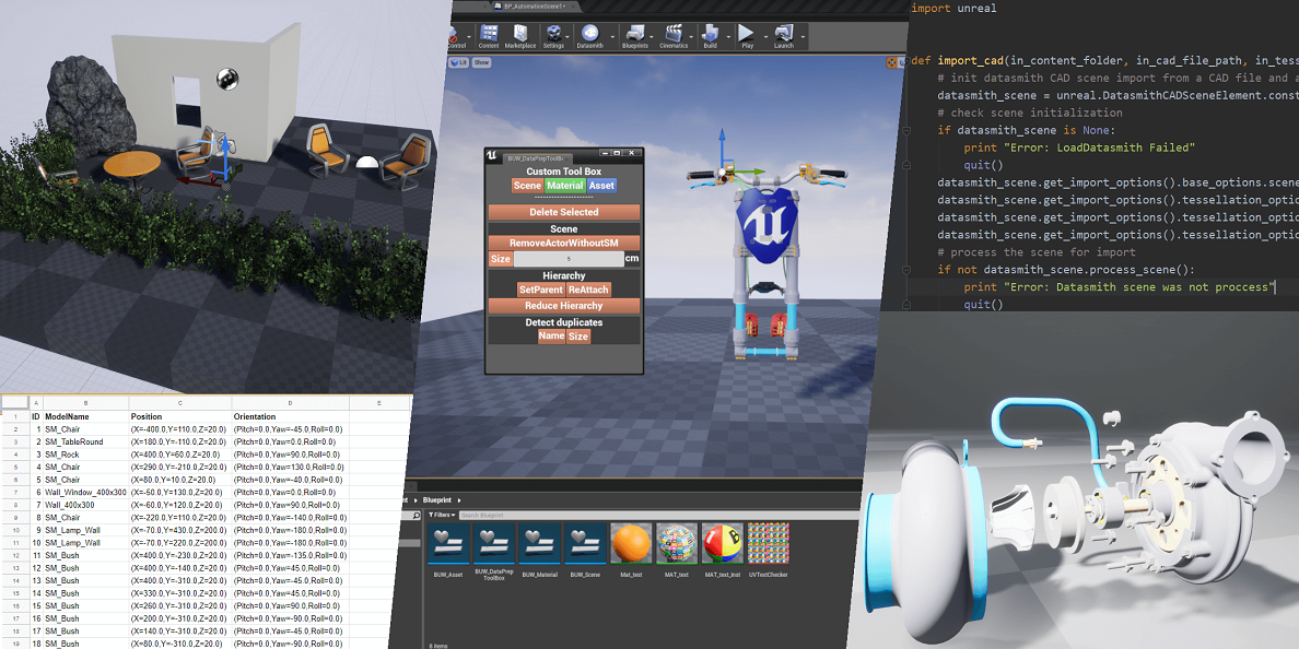 اتوماسیون پایتون در Unreal Engine 5