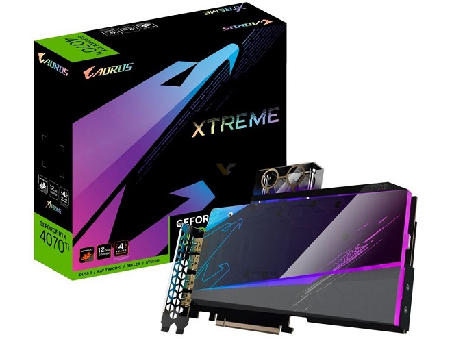 RTX 4070 Ti AORUS Xtreme