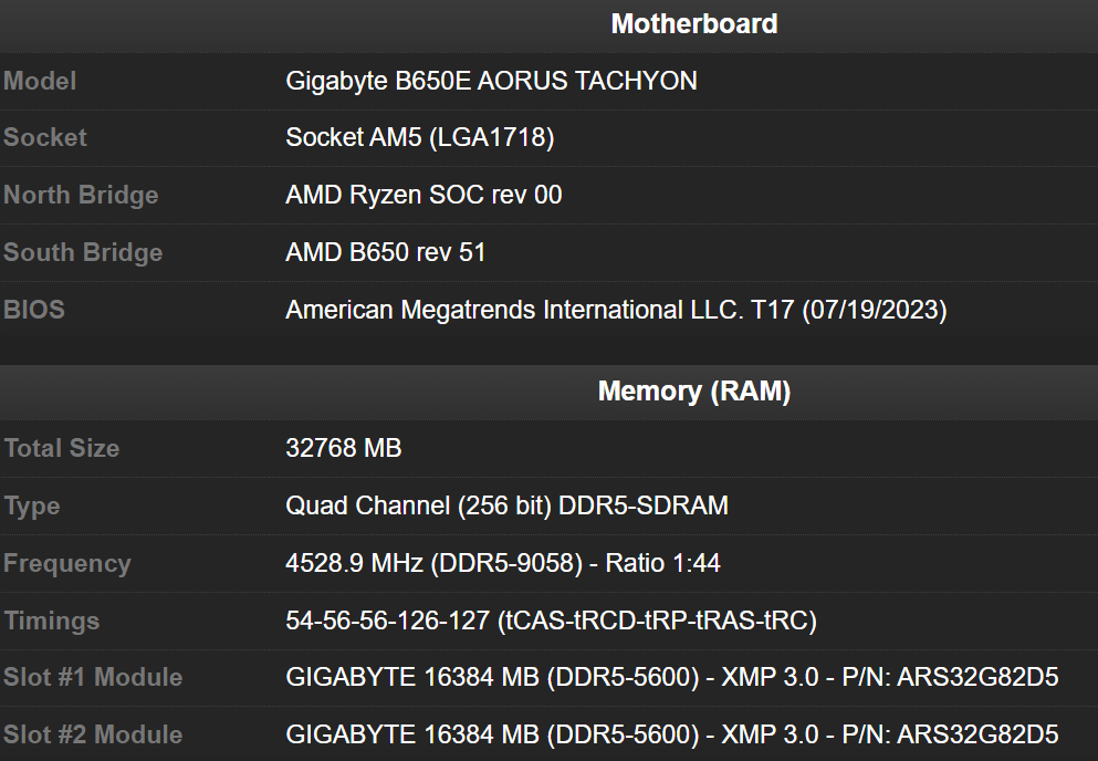 اورکلاک رم DDR5