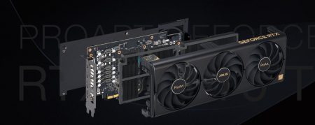 ASUS ProArt GeForce RTX™ 4070 Ti 12GB OC Edition GDDR6X Graphics Card (PCIe 4.0, 12GB GDDR6X, DLSS 3, HDMI 2.1a, DisplayPort 1.4a) 