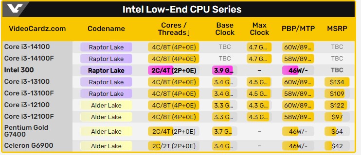 Intel 300