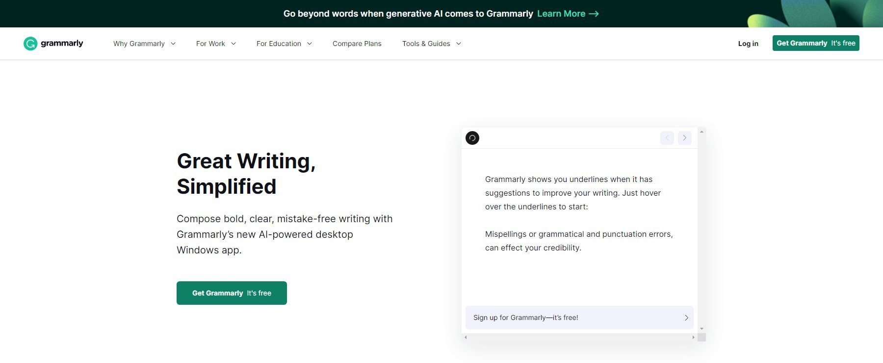 ابزار Grammarly