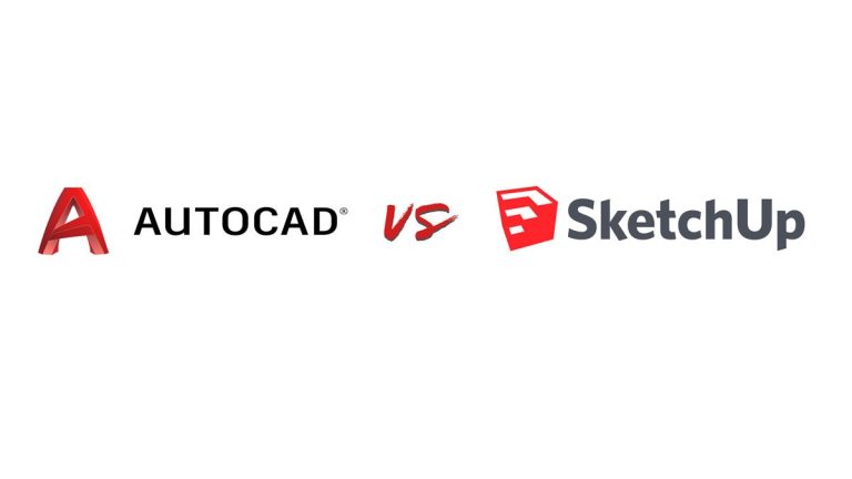 Sketchup و AutoCAD