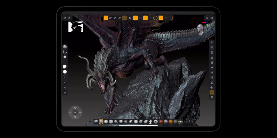 ZBrush برای iPad