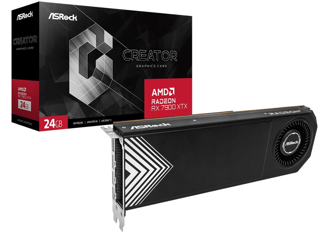 کارت های گرافیک سری ASRock Radeon RX 7900 Creator