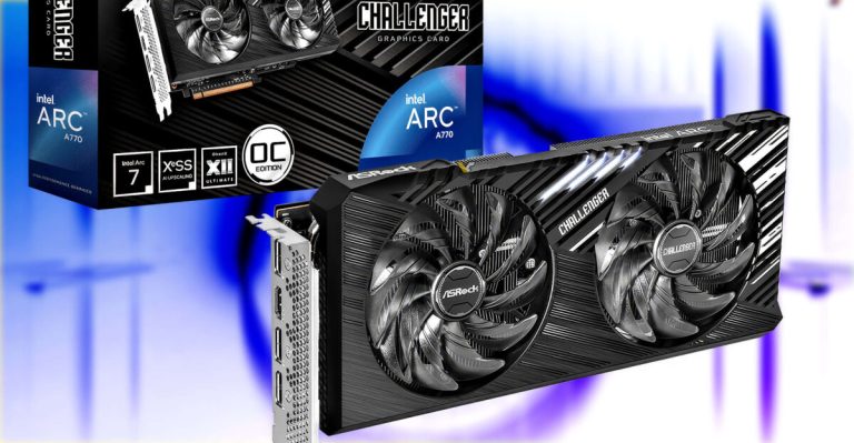 کارت های گرافیک ASRock Arc A750/A770 Challenger SE