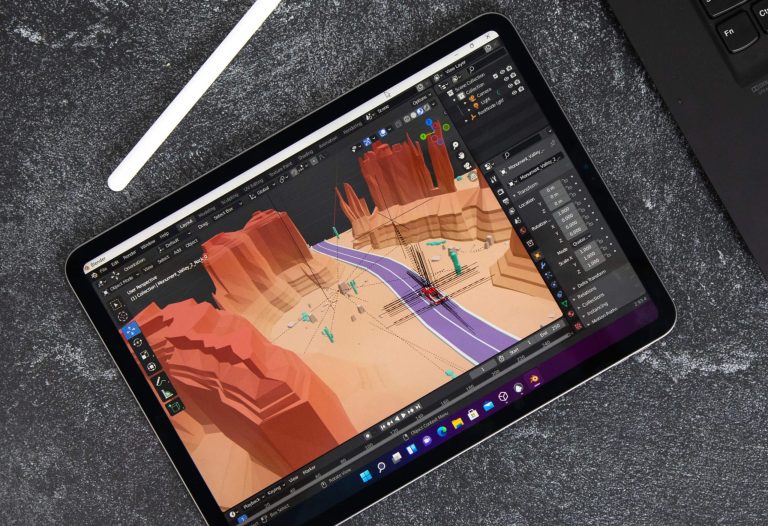 نحوه استفاده از Blender در iPad