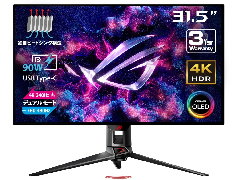 مانیتور گیمینگ ASUS ROG Swift OLED