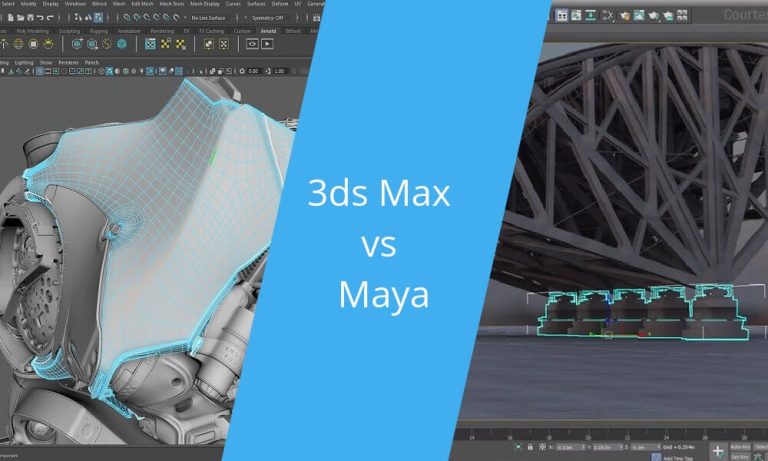 3ds Max یا Maya