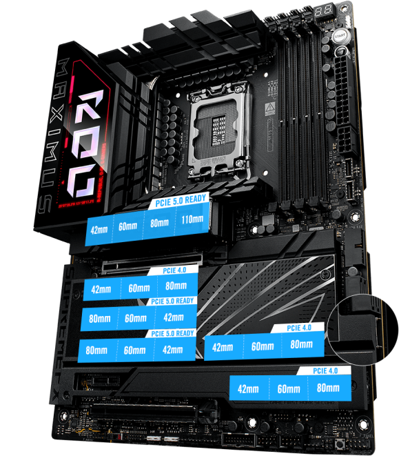 مادربرد ASUS مدل ASUS ROG MAXIMUS Z890 HERO 