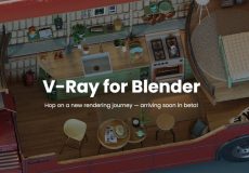 انتشار رسمی V-Ray 7 برای Blender