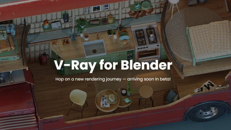 انتشار رسمی V-Ray 7 برای Blender