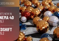 انتشار نسخه جدید Redshift 2025.2 توسط Maxon