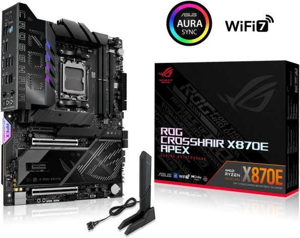 ASUS ROG Crosshair X870E APEX، هیولای اورکلاک حافظه با قدرتی بی‌رقیب!