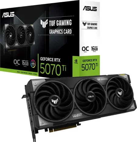 کارت گرافیک ASUS TUF Gaming RTX 5070 Ti OC